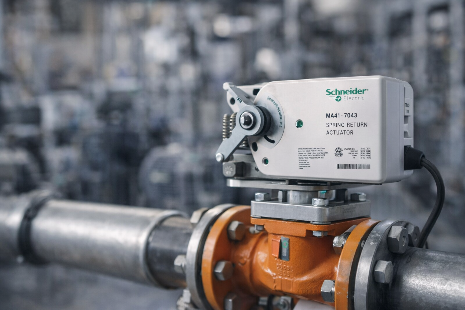 Spring Return Actuator