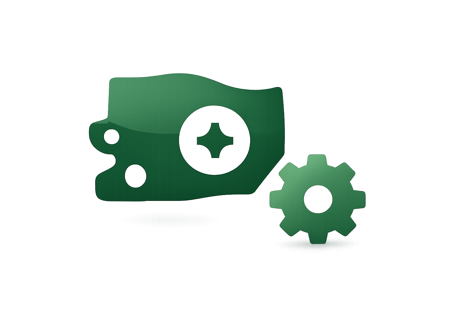 icon representing green Schneider Electric Parts